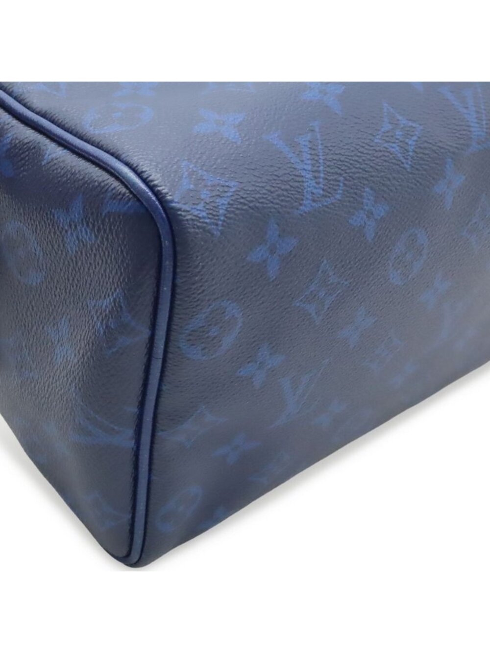 Louis Vuitton Taigarama Dopp Kit Clutch Handbag Cobalt Blue - Picture 3 of 8